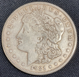 1921 Morgan One Dollar Coin