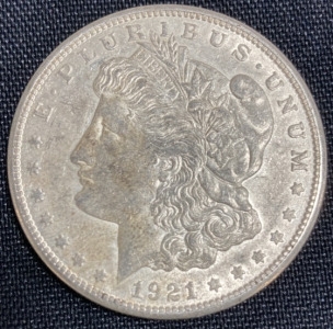 1921 Morgan One Dollar Coin