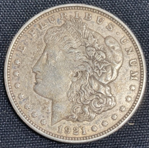 1921 Morgan One Dollar Coin