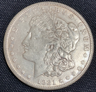 1921 Morgan One Dollar Coin