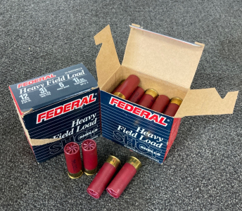 (50) Federal 12 GA 2 3/4” Shotgun Shells