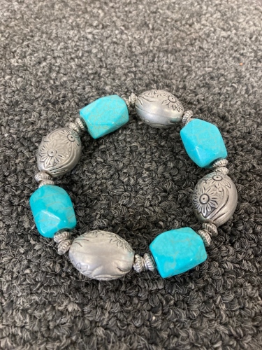 Faux Turquoise Bracelet