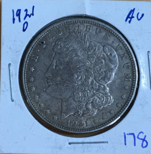 1921-O Morgan Silver Dollar