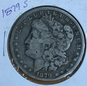 1879-S Morgan Silver Dollar