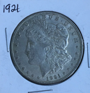 1921 Morgan Silver Dollar
