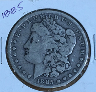 1885-S Morgan Silver Dollar