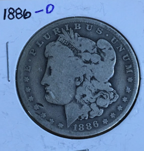 1886-O Morgan Silver Dollar