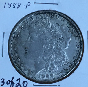 1888-P Morgan Silver Dollar