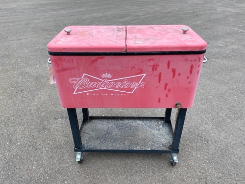 Budweiser Rolling Cooler