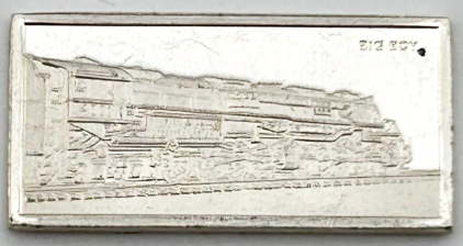 Silver Railroad Vintage Locomotives Collection Mini Bar
