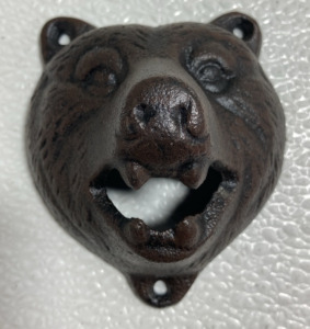Cast Iron Bear Bottle Opener