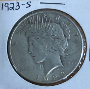 1923-S Morgan Silver Dollar