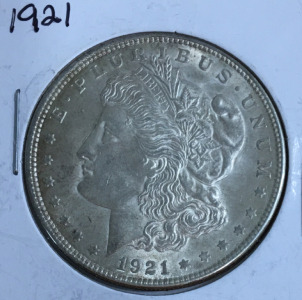 1921 Morgan Silver Dollar