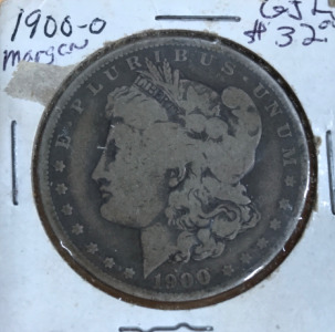 1900-O Morgan Silver Dollar