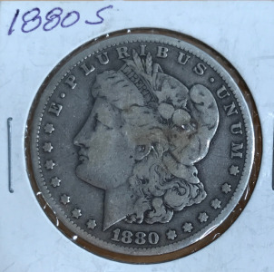 1880-S Morgan Silver Dollar