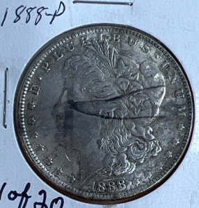 1888-P Morgan Silver Dollar