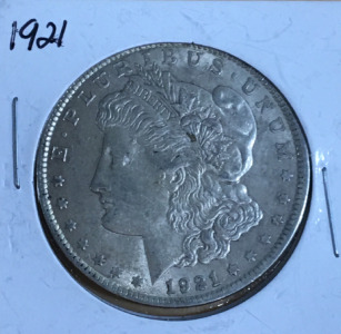 1921 Morgan Silver Dollar