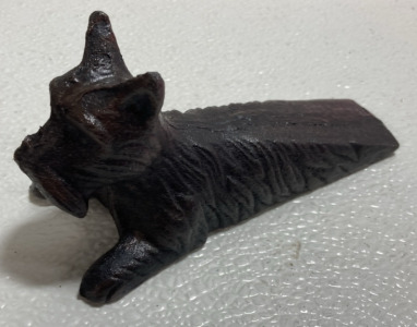 Cast Iron Scotty Dog Door Stop