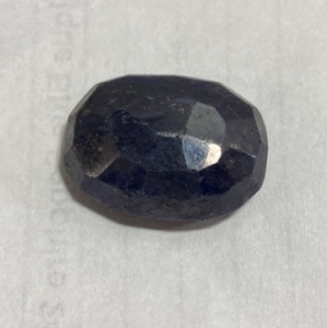 Cut and Faceted Mozambique Blue Sapphire 24.45 Carat
