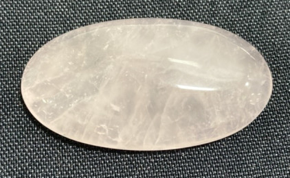 Rose Quartz Cabochon Gemstone Oval 93.75 Carat