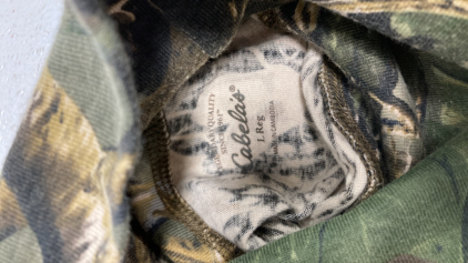 Assorted Camo Cloths and (1) Pair Gortex Socks