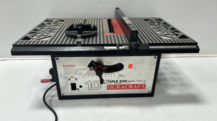 Duracraft 10&rdquo; Tablesaw