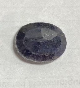 Cut and Faceted Mozambique Blue Sapphire 26.65 Carat