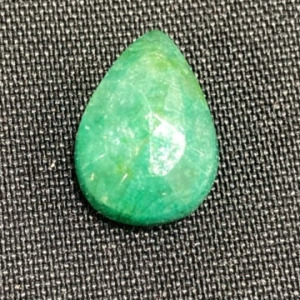 Cut and Faceted Brazilian Emerald 12.15 Carat