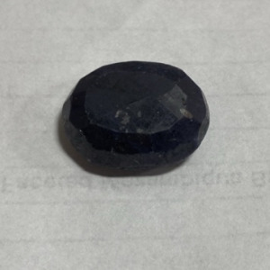 Cut and Faceted Mozambique Blue Sapphire 27.10 Carat