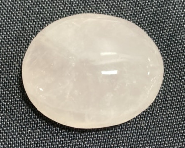 Rose Quartz Cabochon Gemstone Oval 90.15 Carat