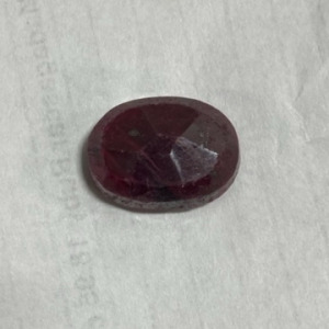 Cut and Faceted Madagascar Ruby 18.95 Carat