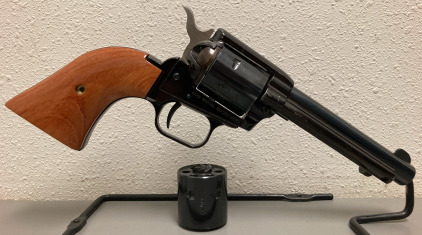 HERITAGE ROUGH RIDER 22LR REVOLVER WITH 22 MAG ALTERNATE BARREL— G06801