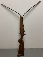 REDFIELD 30-06 BOLT ACTION RIFLE WITH EXPLODED BARREL AND STOCK DAMAGE— 628974