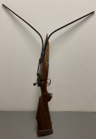 REDFIELD 30-06 BOLT ACTION RIFLE WITH EXPLODED BARREL AND STOCK DAMAGE— 628974 - 3