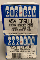 (40) RNDS. COR BON 454 CASULL 285 GR. BONDED CORE AMMO - 4