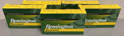 (25) RNDS. REMINGTON BUCKSHOT 12 GA. AMMO