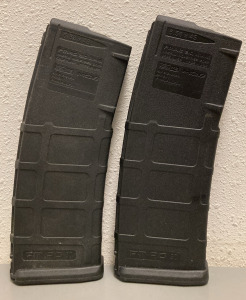(2) PMAG AR/M4 MOE 5.56X45 30 ROUND MAGAZINES
