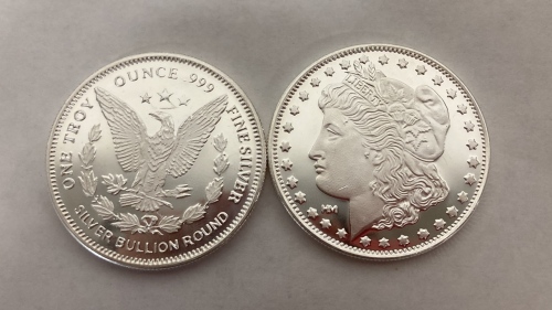 (2) Troy Ounces .999 Fine Silver