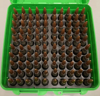 (100) RNDS. 7.62X54 AMMO IN HARD CASE - 2