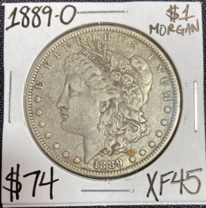 1889-O XF45 Morgan Silver Dollar