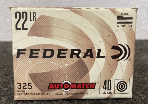 (325)Rds Federal 22LR