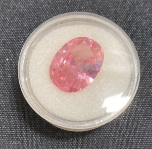 19.50ct AAAA Pink Sapphire Diamond Cut Faceted Gemstone