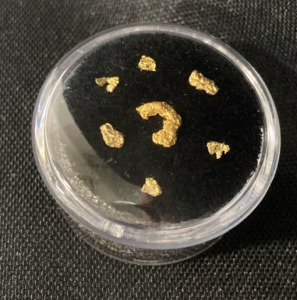 .54g Set of 7 Natural Alaska Gold Rush Nuggets