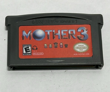 (1) Mother 3 Fan Translation Cartridge For Gameboy Advance