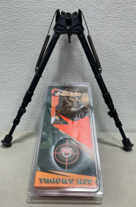 (1) Harris Adjustible Rifle Bi-Pod, (1) Z-Blade Trophy Kit