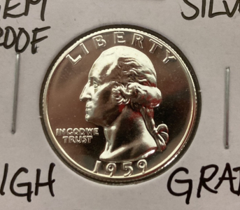 1959 Gem Proof Quarter