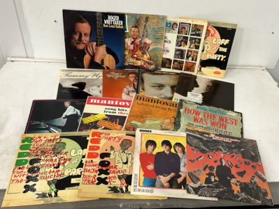 (22+) Vinyl Records Including Roger Whittaker, How The West Was Won, Laff Of The Party, Boomerang, The Rise And Fall Of Honesty Maddie Davies And More