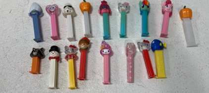 (16) Assorted Pez Dispenser