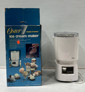 Oster Quick Freeze Ice Cream Maker