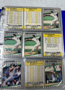 (2) Binders Full Of Around (300) Late 80s To Late 2016 MLB Cards Including Some Babe Ruth Quotables
